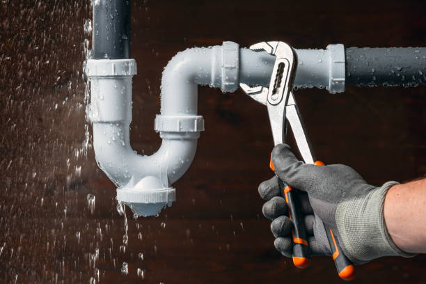 Professional Plumbing technician working in German Valley, IL